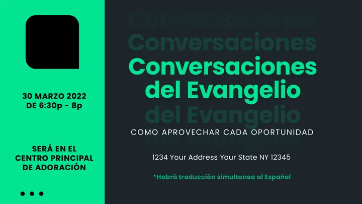 Conversaciones del Evangelio: HD slide