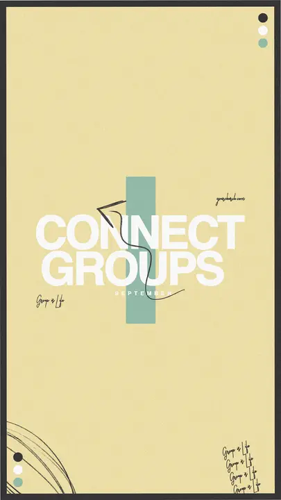 Connect Groups: story