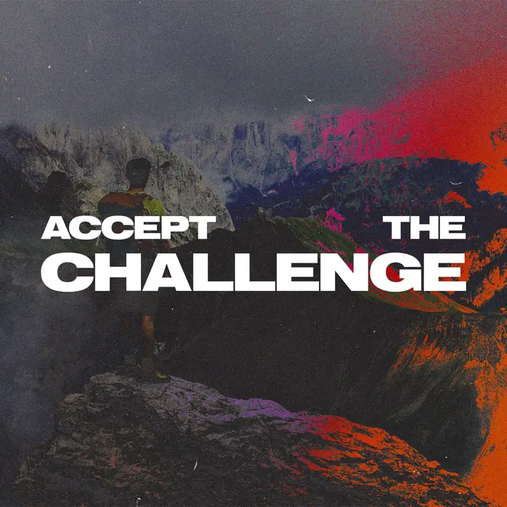 Accept The Challenge: social post
