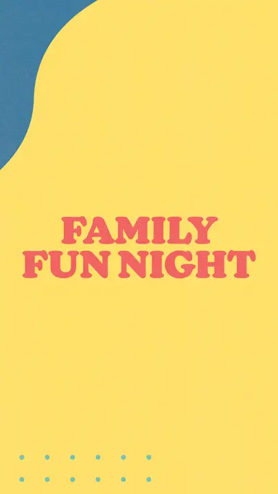 Family Fun Night: story
