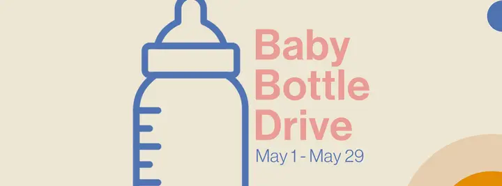 Baby Bottle Drive: facebook cover
