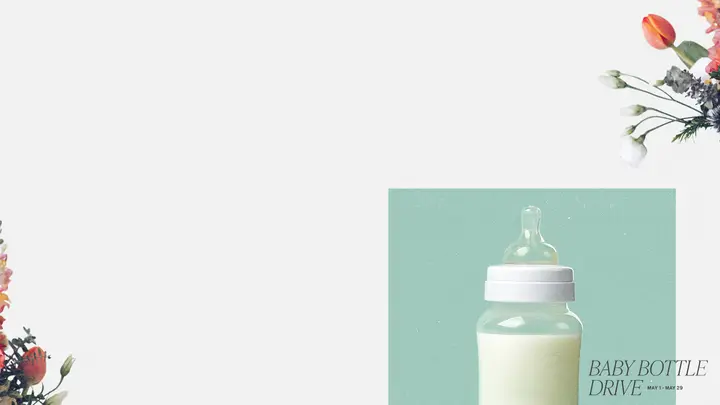 Baby Bottle Drive: notes slide