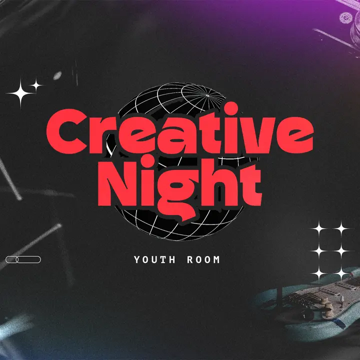 Creative Night: social post