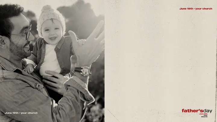 Father’s Day: notes slide