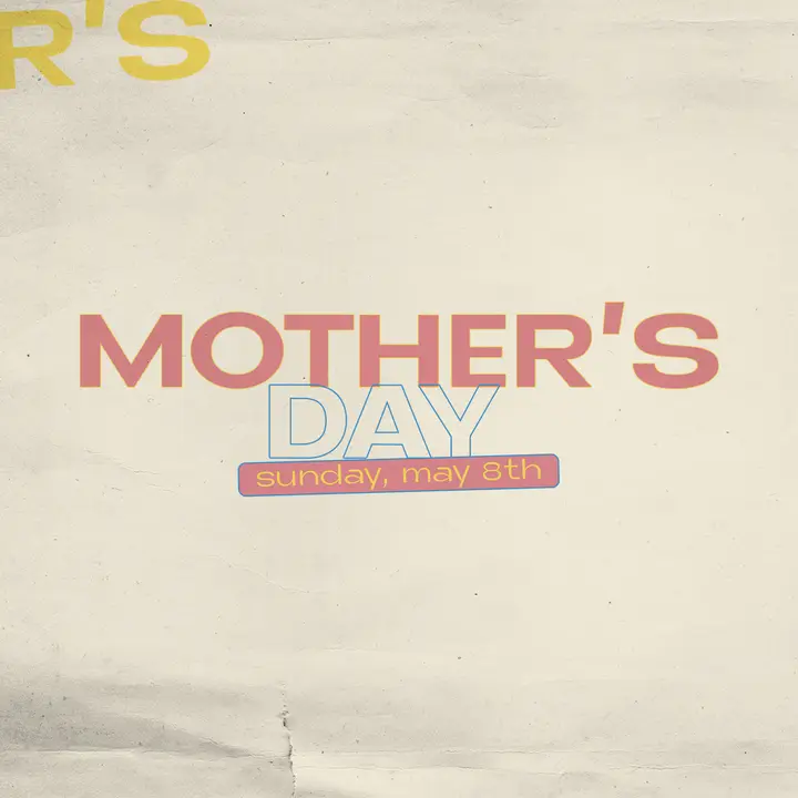Mother’s Day: social post
