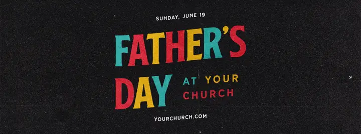 Father’s Day At Your Church: facebook cover