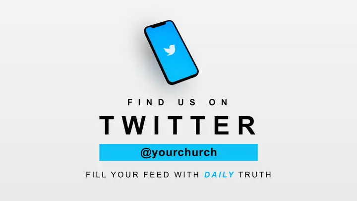 Find Us On Twitter: slide 8