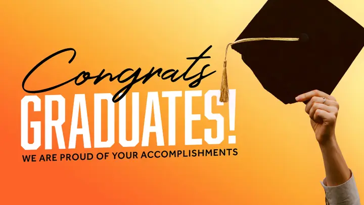 Congrats Grads: slide 1