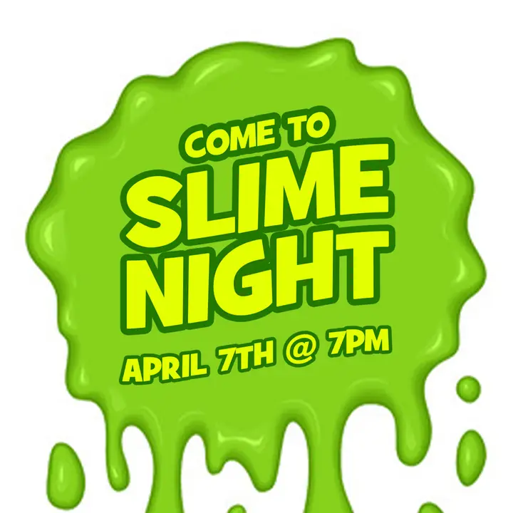 Slime Night: social post