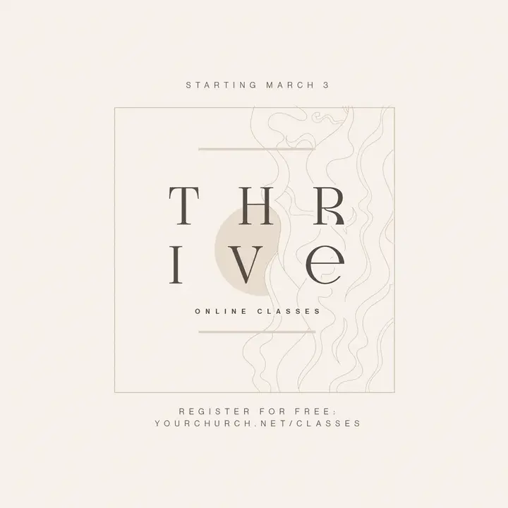 Thrive: social post