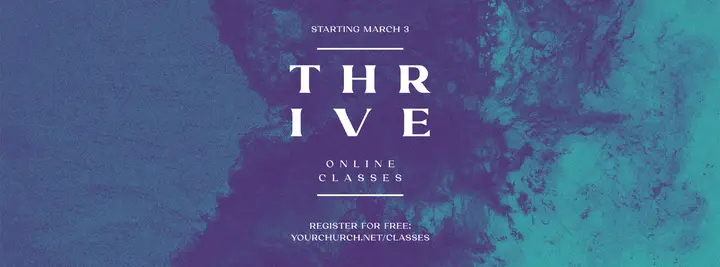 Thrive: facebook cover