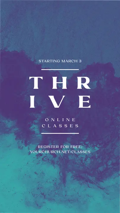 Thrive: story