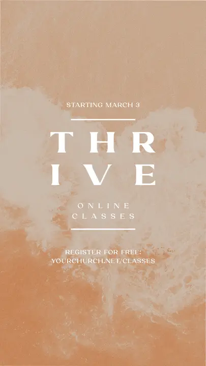 Thrive: story