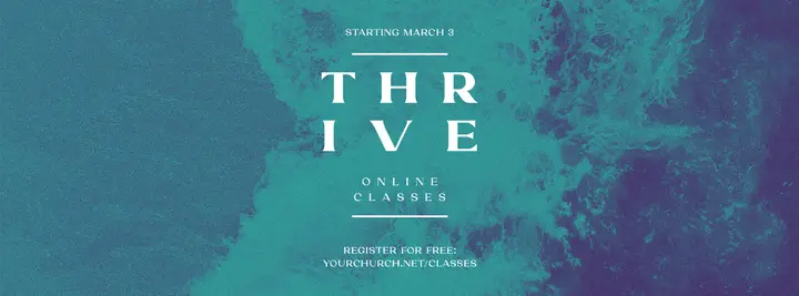 Thrive: facebook cover