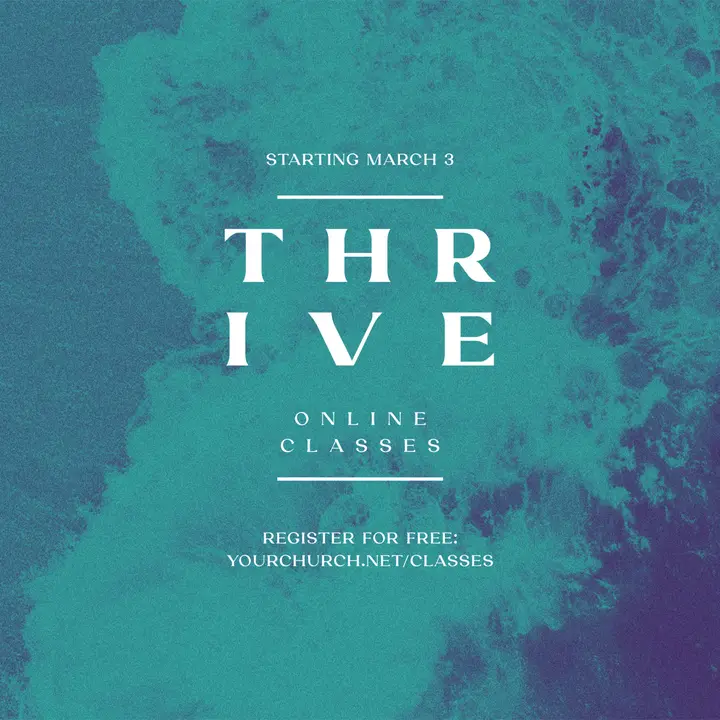 Thrive: social post