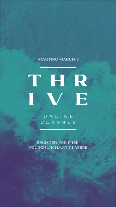 Thrive: story