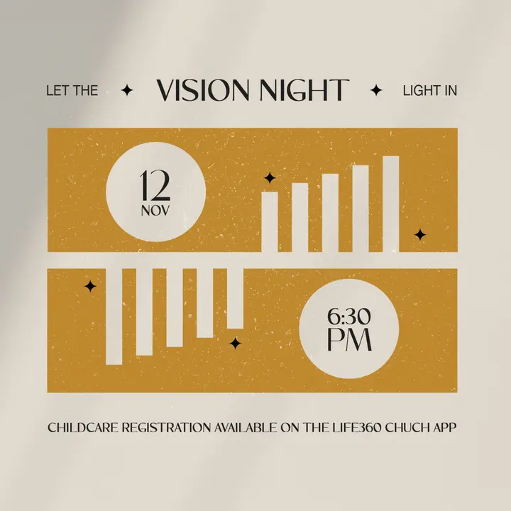 Vision Night: social post