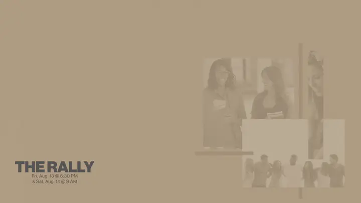 The Rally: notes slide