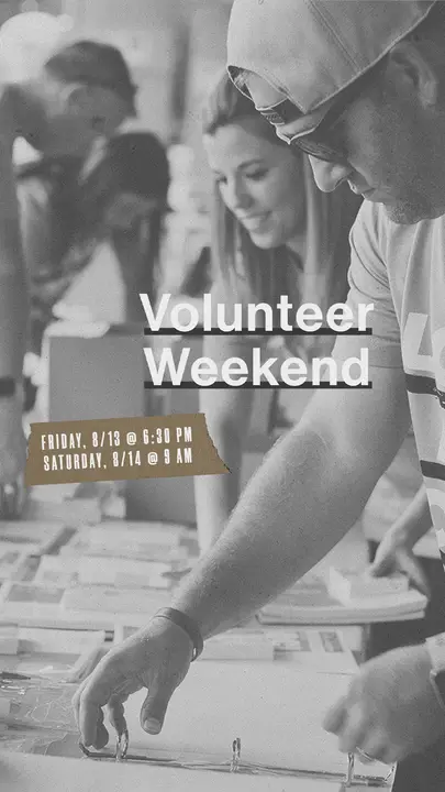 Volunteer Weekend: story