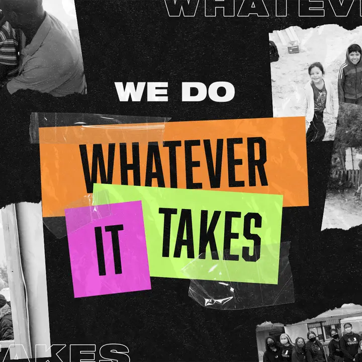 We Do Whatever It Takes: social post