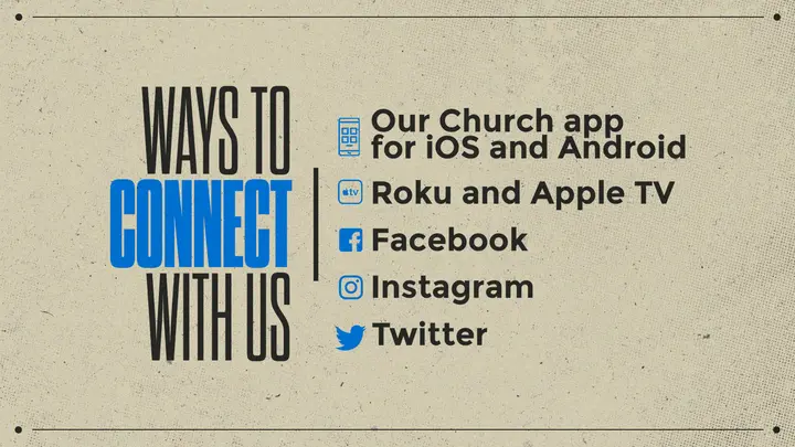 Ways to Connect With Us: HD slide