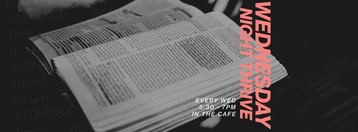 Wednesday Night Thrive: facebook cover