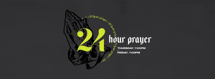 24 Hour Prayer: facebook cover