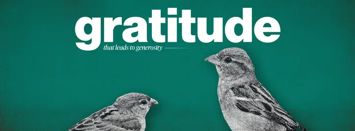 Gratitude: facebook cover