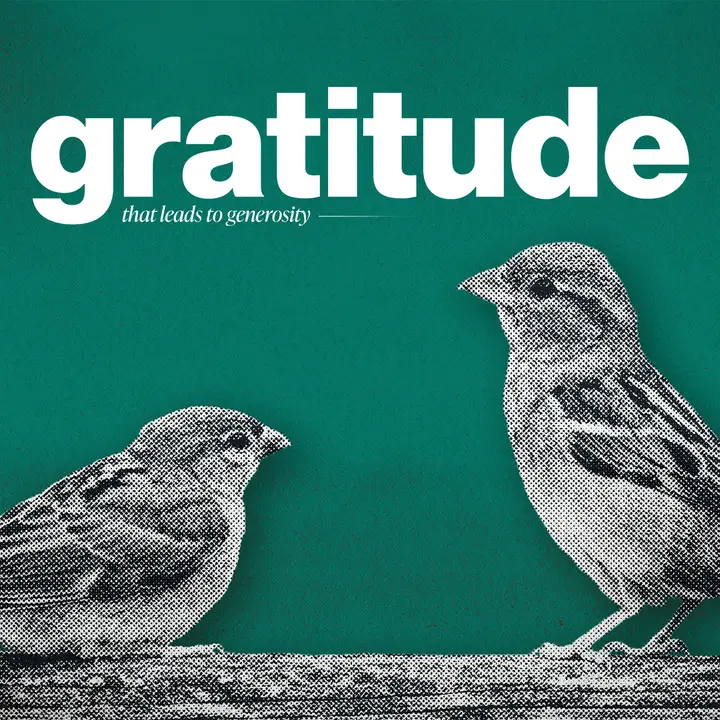 Gratitude: social post