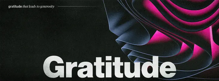 Gratitude: facebook cover