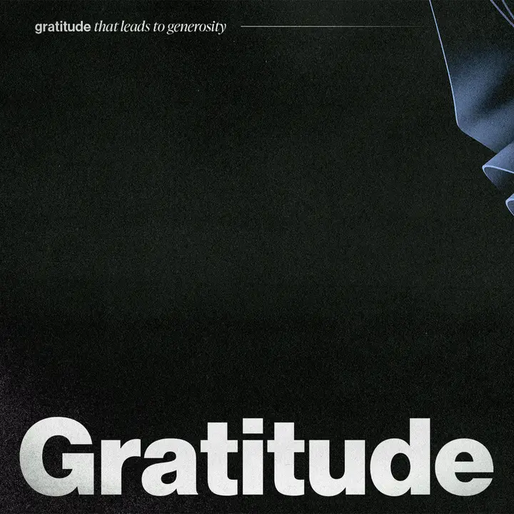 Gratitude: social post