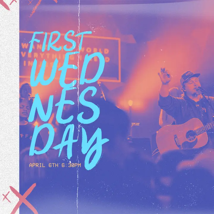 First Wednesday: social post