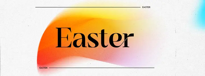 Easter: facebook cover