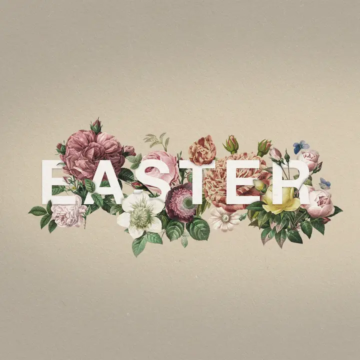 Easter: social post