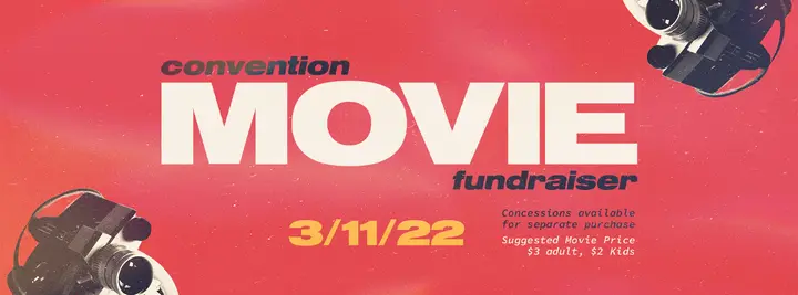Convention Movie Fundraiser: facebook cover