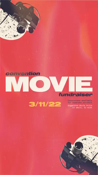 Convention Movie Fundraiser: story
