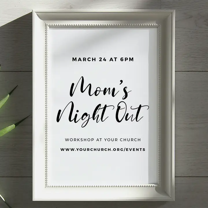 Mom’s Night Out: social post