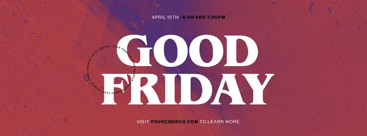 Good Friday: facebook cover