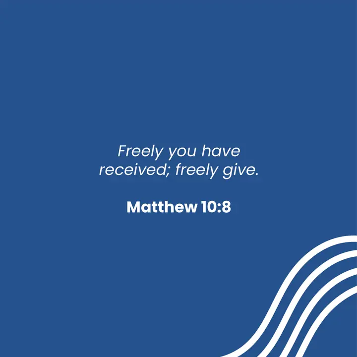 Freely Give: social post