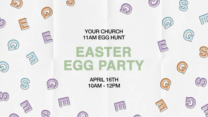 Easter Egg Party: HD slide