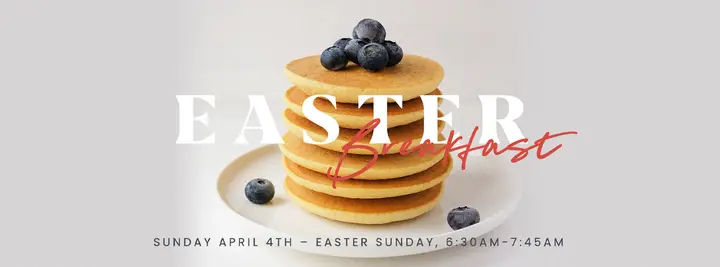 Easter Breakfast: facebook cover