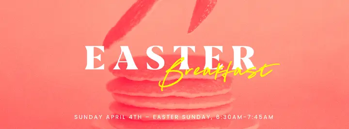Easter Breakfast: facebook cover