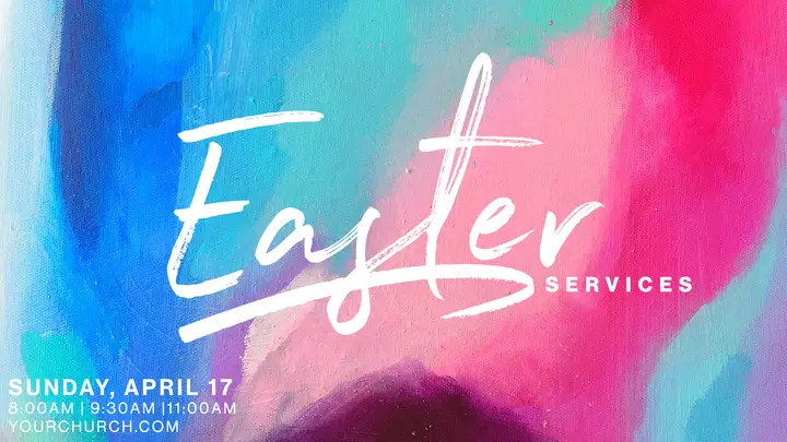Easter Services: HD slide