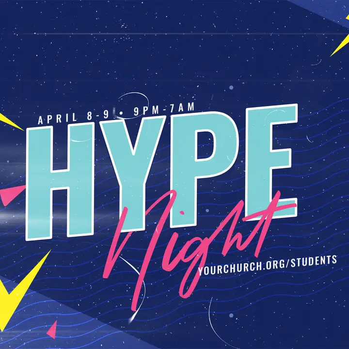 Hype Night: social post