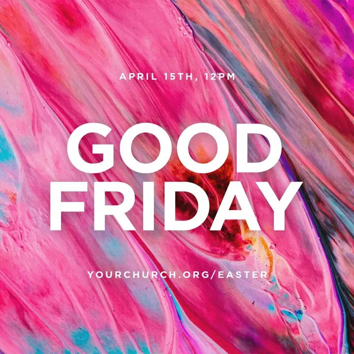 Good Friday: social post