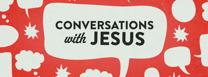 Conversations with Jesus: facebook cover