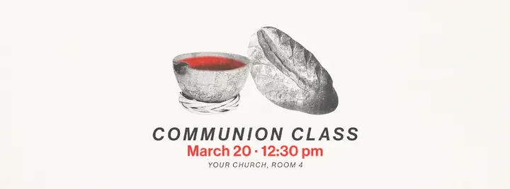 Communion Class: facebook cover