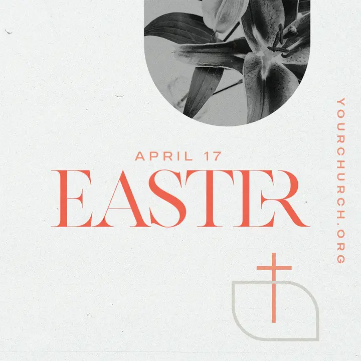 Easter: social post