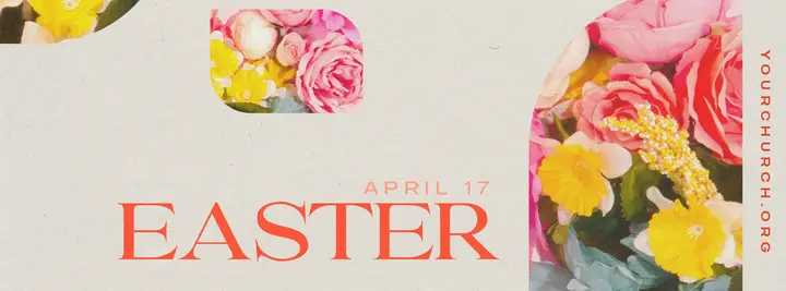 Easter: facebook cover