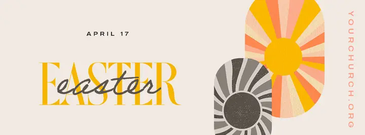 Easter: facebook cover